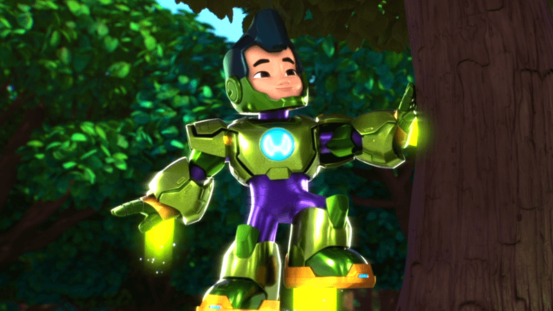 Iron Hulk in Meet Iron and His Awesome Friends