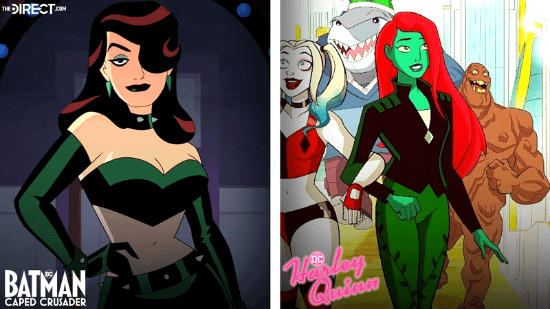 Poison Ivy in Batman: Caped Crusader Season 2 vs in Harley Quinn.