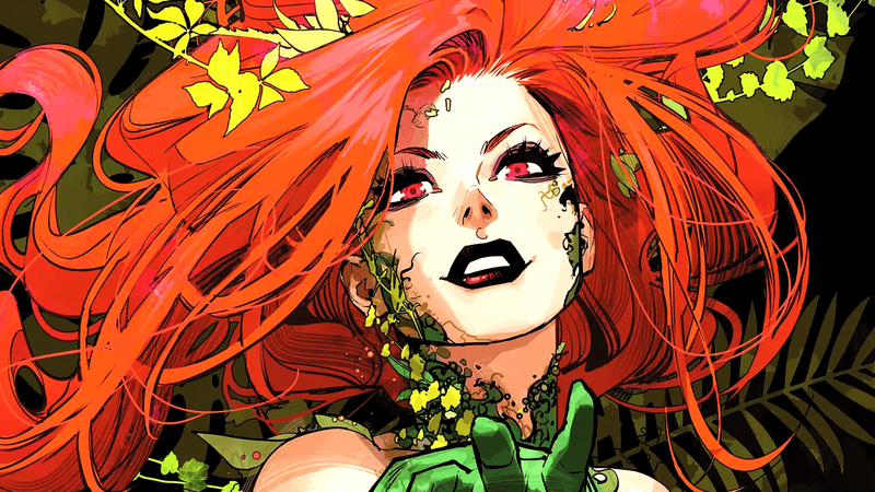 Poison Ivy in DC comics.