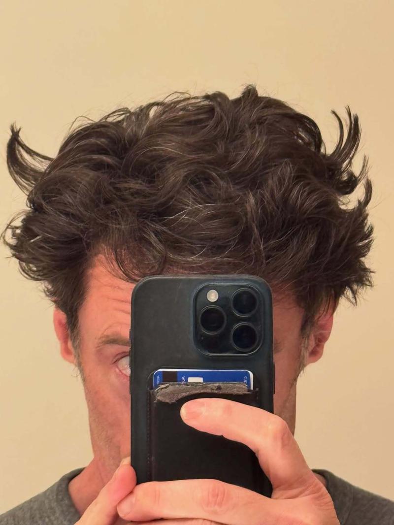 Hugh Jackman in Instagram selfie.