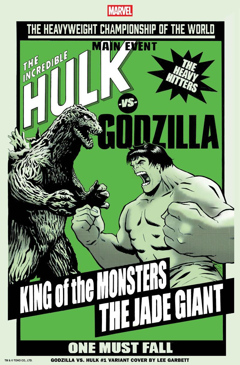 Poster for 'The Incredible Hulk vs. Godzilla.'