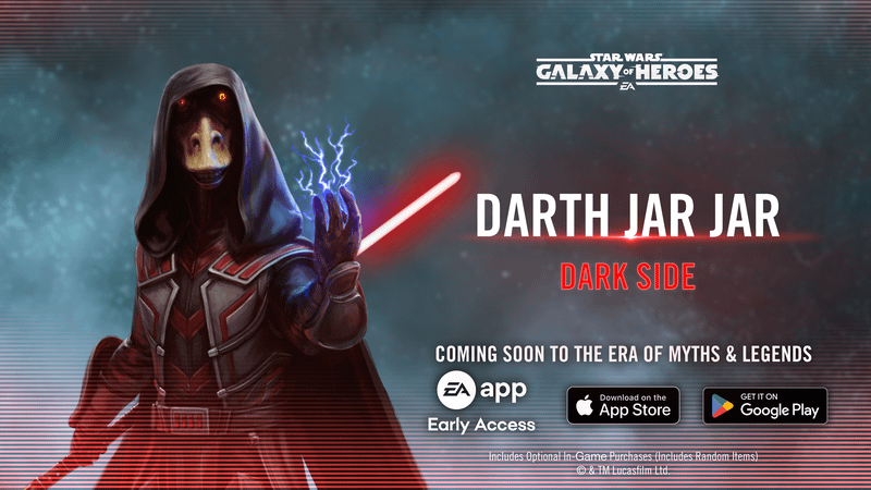 Star Wars: Galaxy of Heroes unveils Darth Jar Jar.