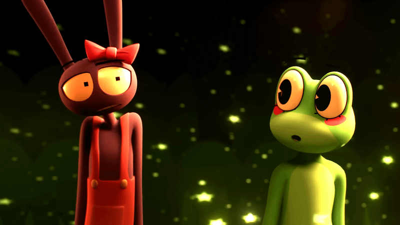 Jax and Ribbit in the Amazing Digital Circus: The Last Act.