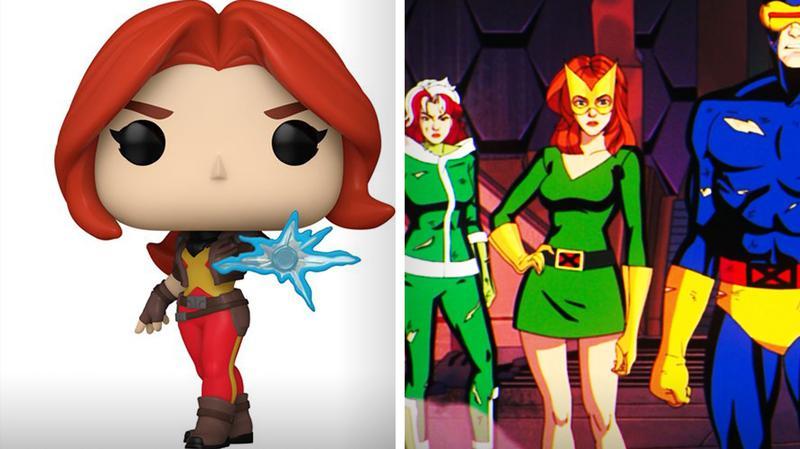 Jean Grey in her Wasteland suit alongside her Marvel Girl look.