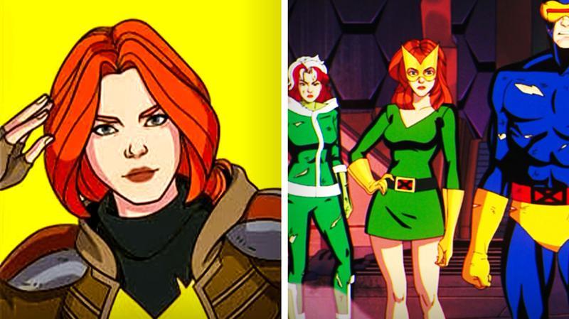 Jean Grey wears different costumes in X-Men '97.
