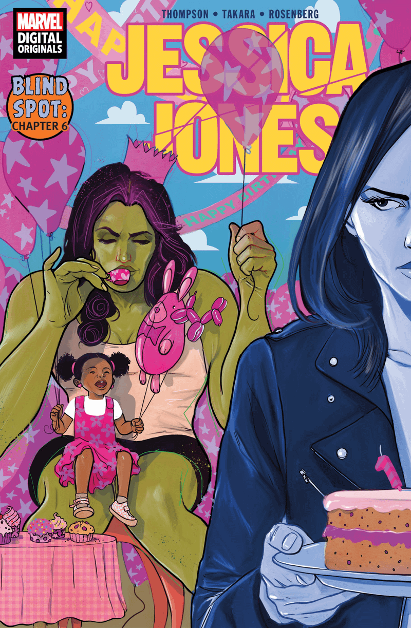 Jessica Jones She-Hulk Comic Cover