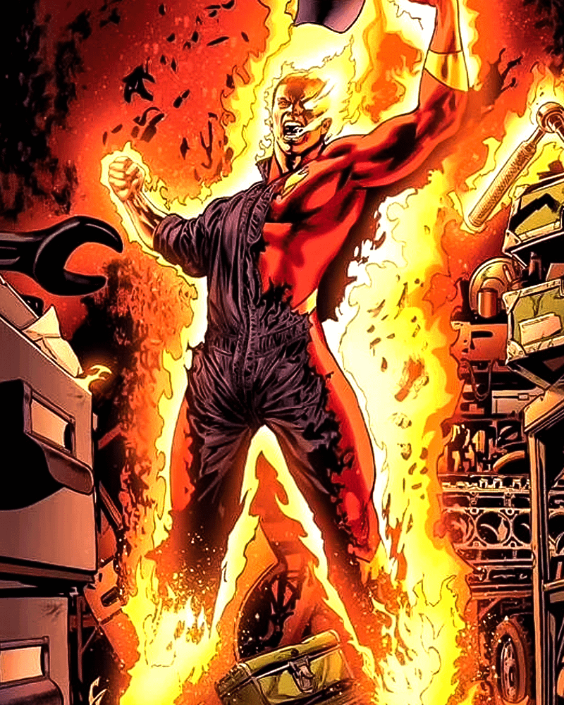 Human Torch from Marvel Comics