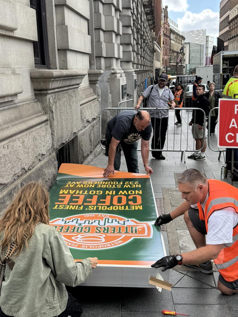 Jitters Coffee poster from Clayface set