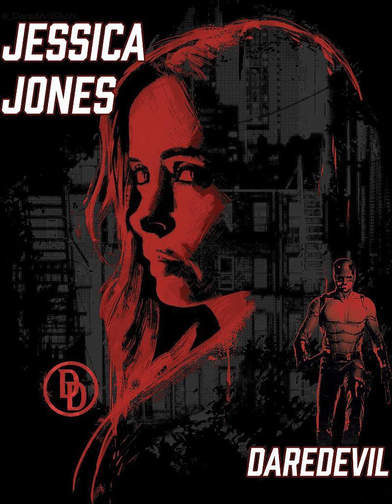 Krysten Ritter as Jessica Jones in a Daredevil: Born Again Season 2. 