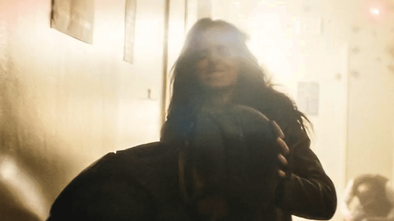 Jessica Jones seen with more powers in the finale.