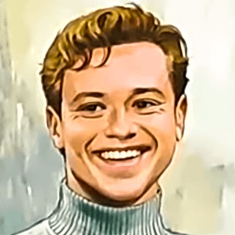 Johnny Storm concept art from The Fantastic Four.