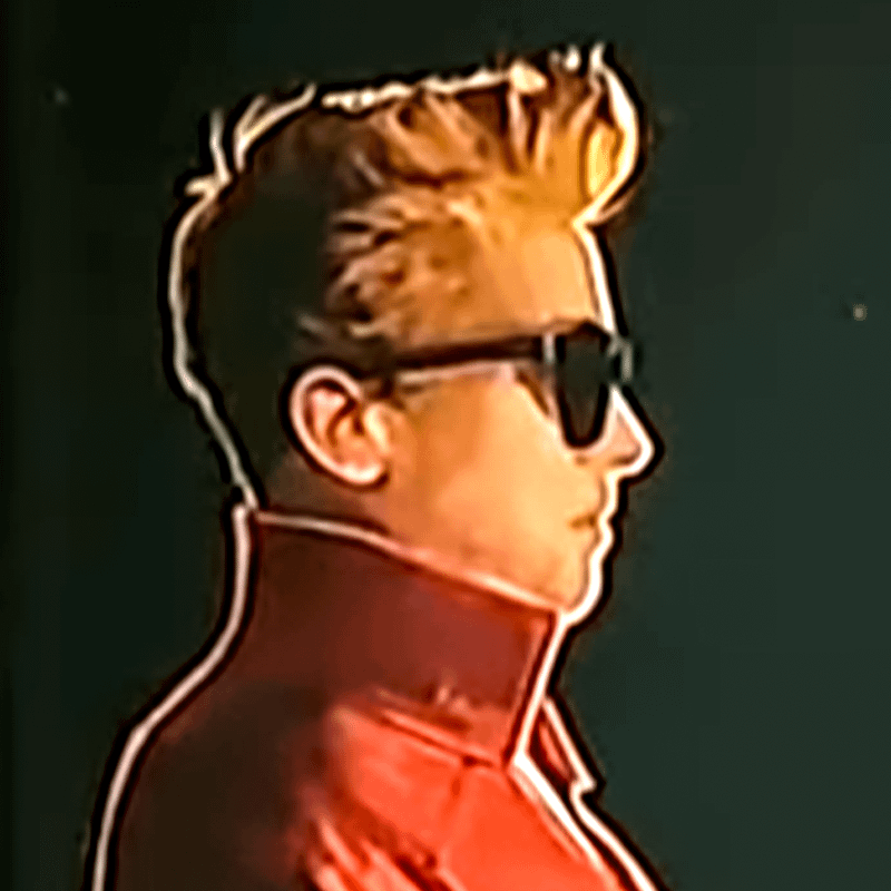 Johnny Storm concept art from The Fantastic Four.