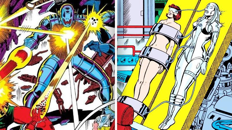 Ultron creating Jocasta from Janet van Dyne in Avengers Issue 162.