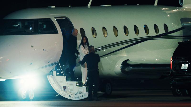 Joe in the custody of Russians on a private jet.