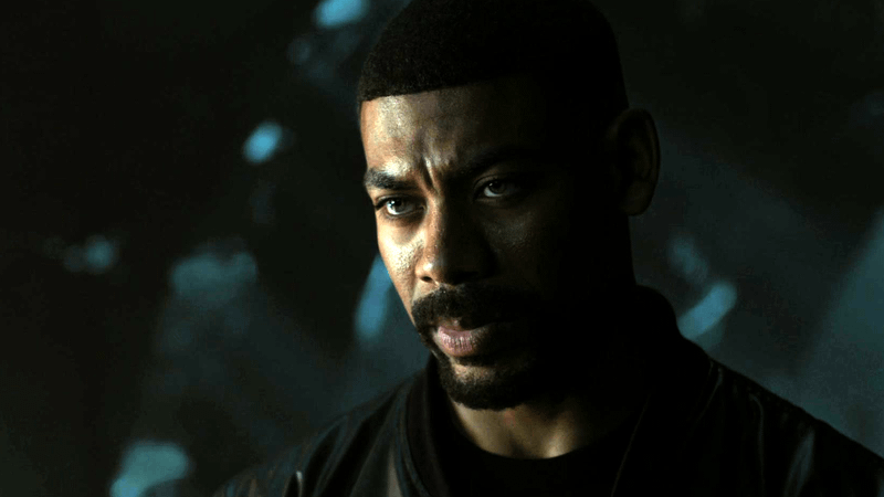 Aaron Pierre as John Stewart in Lanterns Season 1 finale.