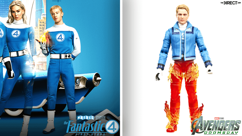 Johnny Storm in Fantastic Four: First Steps.