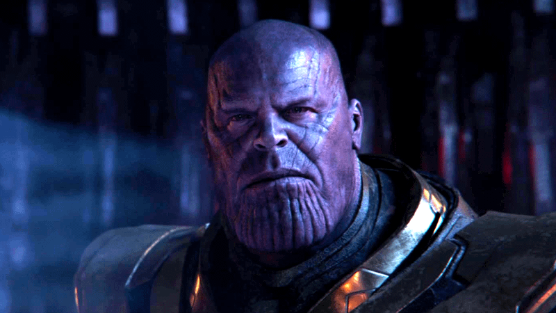 Josh Brolin as the Mad Titan Thanos in Avengers: Endgame.