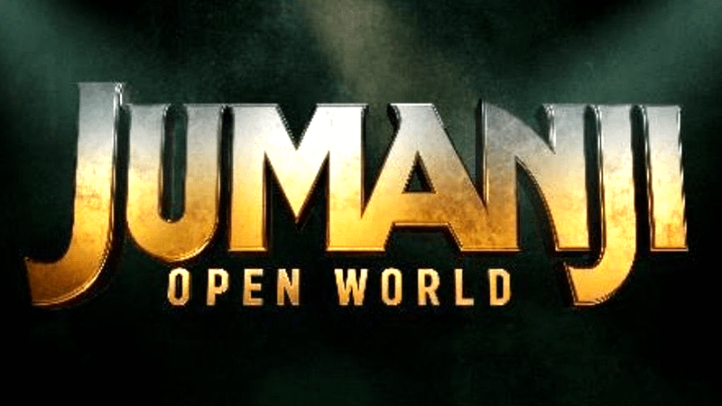 Jumanji Open World official logo.