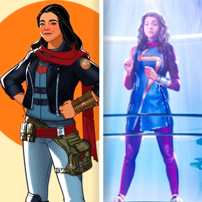 Ms Marvel in Marvel Zombies and Avengers Infinity Defense.