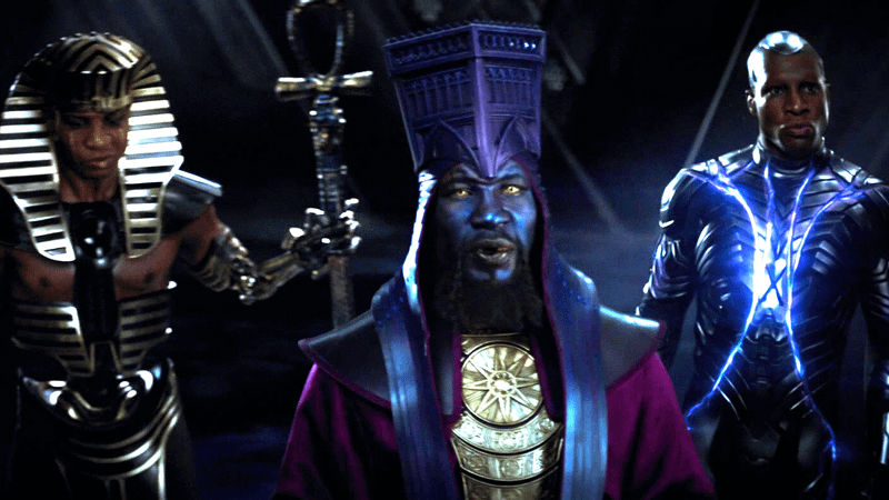 Jonathon Majors as Rama-Tut, Centurion and Immortus in Ant-man and the Wasp Quantumania.