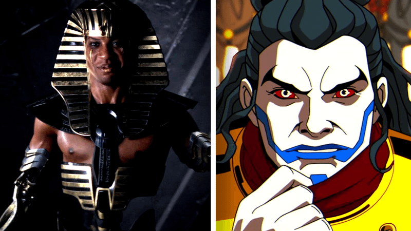 Jonathan Majors as Rama-Tut and En Sabah Nur in X-Men 97.