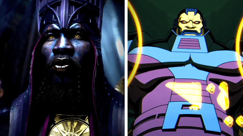 Jonathan Majors as Immortus and Apocalypse in X-Men 97 Season 2.