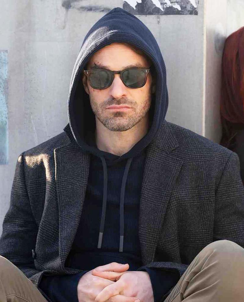 Matt Murdock hoodie undercover in Daredevil Born Again Season 2