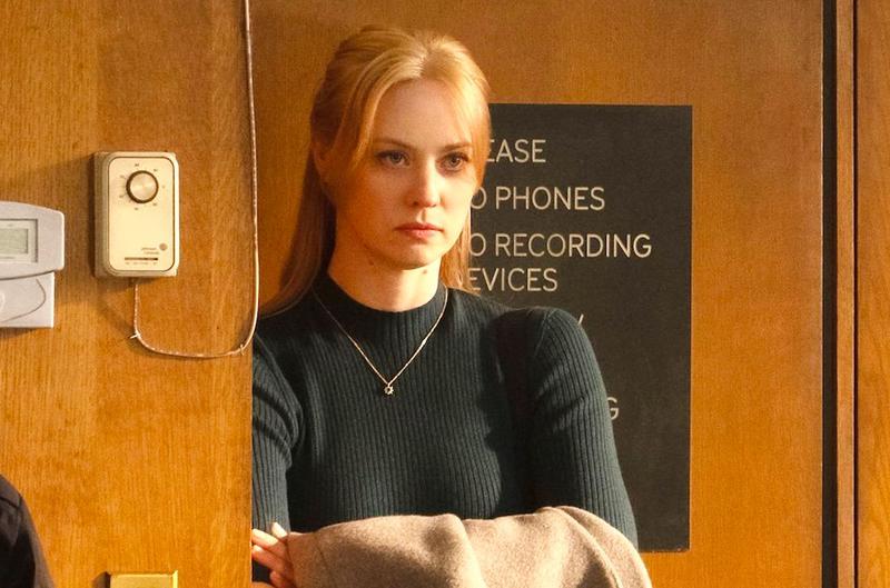 Karen Page in courtroom in Daredevil Born Again Season 1