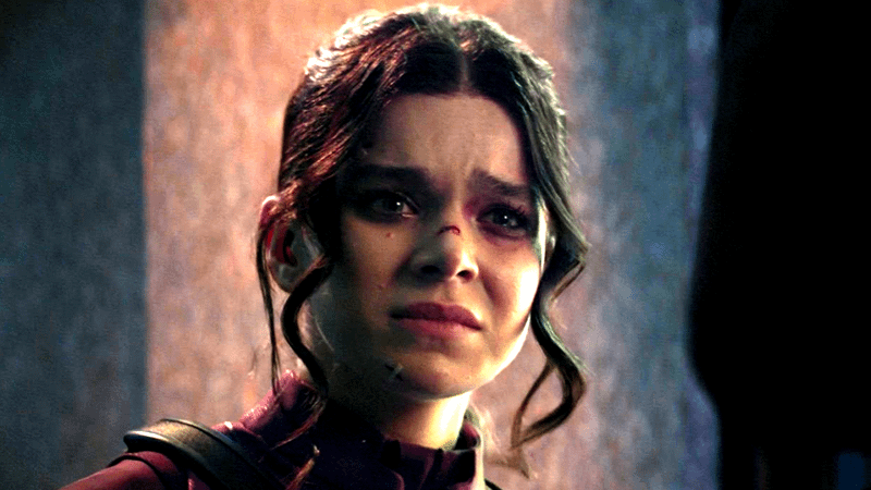 Hailee Steinfeld as Kate Bishop in Hawkeye for Disney+