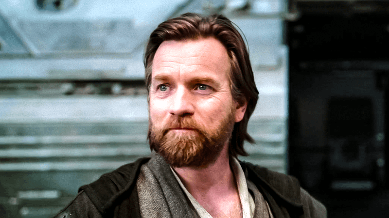 Ewan McGregor as Obi-Wan Kenobi.