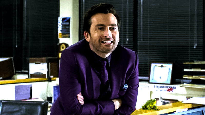 David Tennant as Kilgrave in Jessica Jones