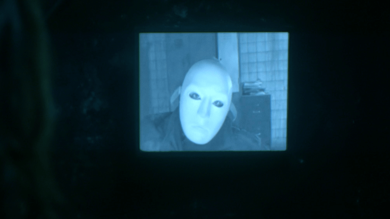 The Bleeding-eye serial killer in Absentia Season 1, Episode 10