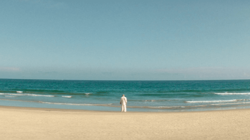 Kingpin on the beach at the end of Daredevil Born Again Season 2.