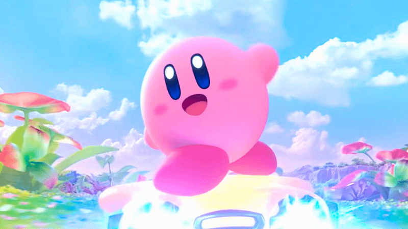 Kirby from Nintendo.