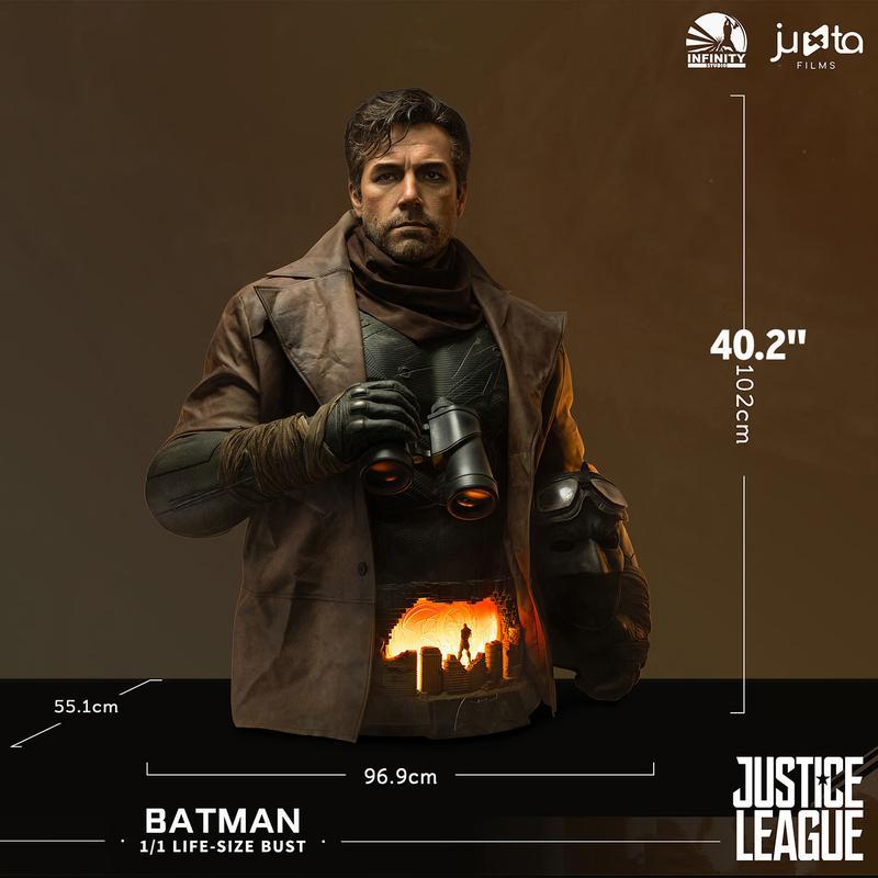 Sideshow Collectibles, Knightmare Batman measurements.