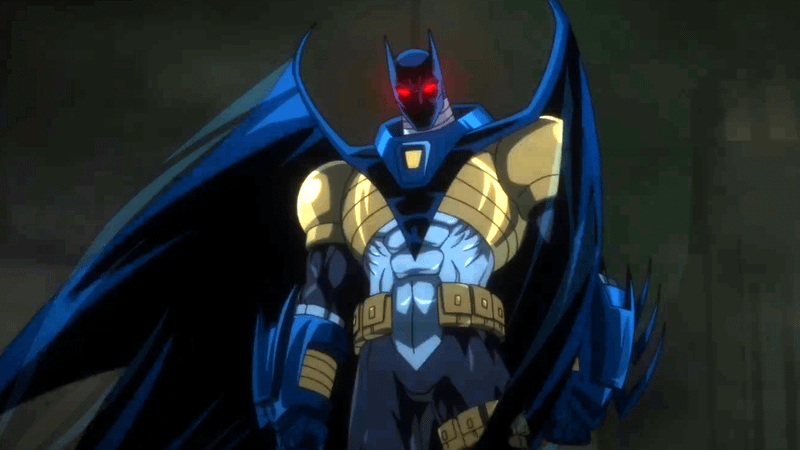 Jean Paul Valley, Azrael as Batman in Knightfall Part 2: Knightquest.