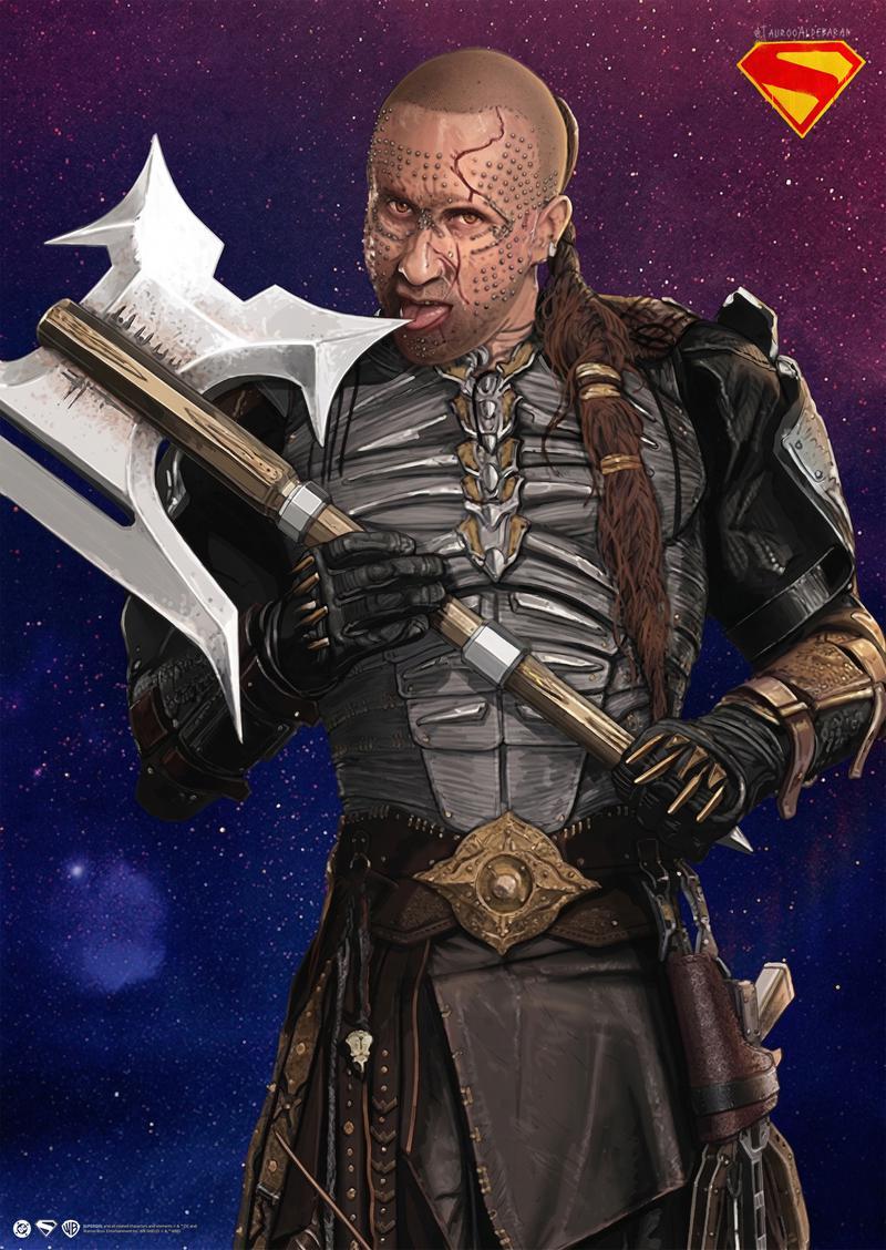 Krem of the Yellow Hills Supergirl Poster