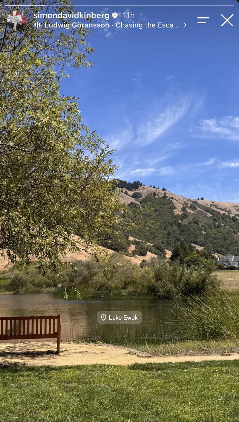 Lake Ewok at Skywalker Ranch.