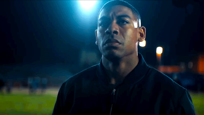 Aaron Pierre as John Stewart in 'Lanterns' trailer.