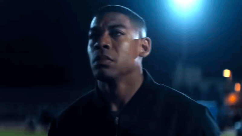 Aaron Pierre as John Stewart in Lanterns preview footage