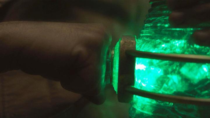 The Green Lantern ring in Lanterns.