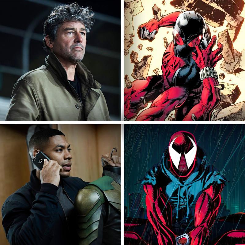 Hal Jordan and John Stewart in Lanterns, Kaine Parker and Ben Reilly.