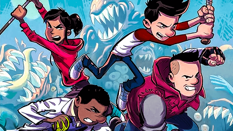 The Last Kids on Earth main characters.