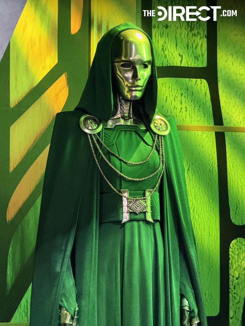 Diagonal shot of Latverian Witch costume from 'Avengers: Doomsday' at San Diego Comic-Con.