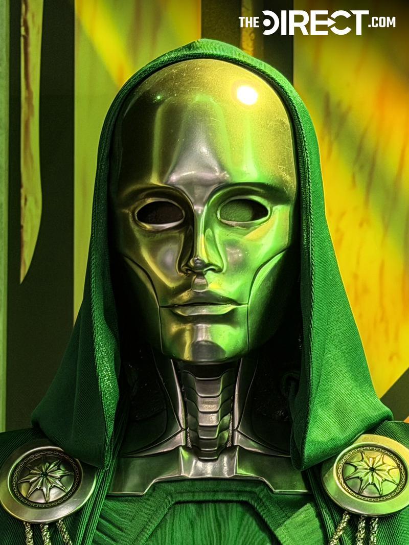 Latverian Witch mask and cloak from 'Avengers: Doomsday' at San Diego Comic-Con.