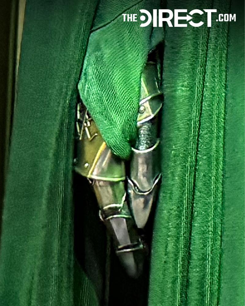 glove from Latverian Witch costume from 'Avengers: Doomsday' at San Diego Comic-Con.