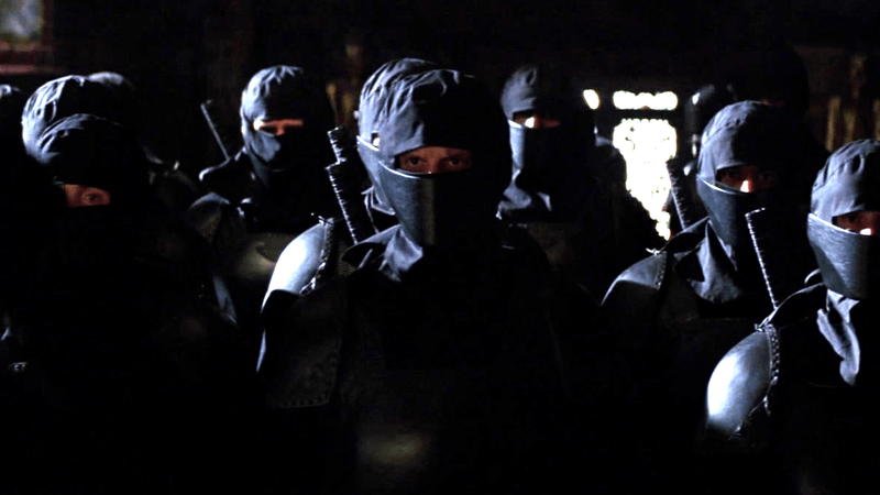 The league of shadows from Batman Begins.
