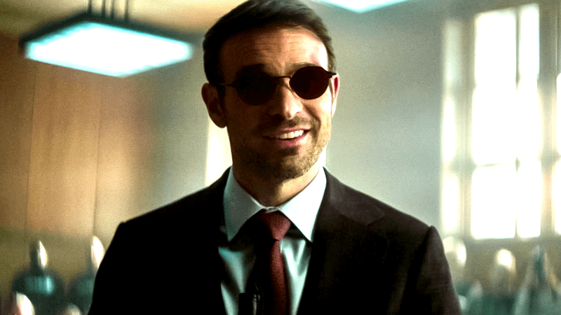 Charlie Cox as Matt Murdock in court in Daredevil Born Again Season 2 finale.
