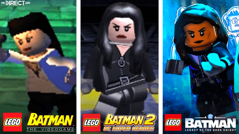 Talia al Ghul LEGO design in LEGO Batman, LEGO Batman 2, LEGO Batman Legacy of the Dark Knight.