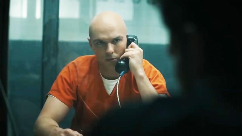Lex Luthor having a conversation with Rick Flag in Peacemaker.